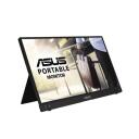 Asus LCD monitors MB16ACV, 39.6 cm, 1920 x 1080 px, Full HD, LED, melns, IPS, 5 ms, 60 Hz, 15 W