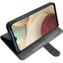 Krusell PhoneWallet Samsung Galaxy A02 62328, must, 6.5 tolli, 3 krediitkaardi pesa, magnetiline sulgemine