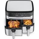 Tefal kuuma &otilde;hu frit&uuml;&uuml;r EY905D10, 5.2+3.1 L, roostevaba teras, 8 programmi, s&uuml;nkroonimisfunktsioon