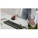 Targus optiskā pele ErgoFlip EcoSmart AMB586GL, 4000 dpi, Bluetooth 5.0 LE, 6 pogas, ergonomisks dizains, melna
