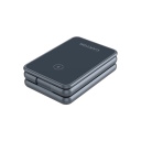 Компактное складное беспроводное зарядное устройство с быстрой зарядкой 15 Вт и функцией 3 в 1 OnCharge 309 Metal CNS-WCS309M CANYON