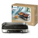 Philips Электрический гриль HD6222/90, 2400 Вт, 1400 см&sup2;, Механическое управление, Съемные пластины, Поддон для жира