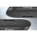 Merach vibrācijas platforma MR-2533B1-EU, 150 W, 181 kg, 3 treniņu zonas, 99 vibrācijas līmeņi, Bluetooth