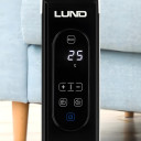 Konvektora sildītājs ar mitrinātāju 2000 W 2 jaudas līmeņi 18–25 m² 220 ml tvertne IPX0 aizsardzība 68631 LUND