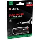 Emtec USB m&auml;lupulk B120 ECMMD128GB123, 128GB, USB 3.2 Gen1, 100Mbps, 20Mbps, must, plastmass, kr&uuml;pteerimine