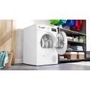 Bosch Dryer machine with heat pump | WTH85V0MSN | Energy efficiency class E | Front loading | 8 kg | LED | Depth 61 cm | White