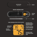 Kulinārais termometrs ar bezvadu zondi Bluetooth SOENS 186013, -10°C līdz +300°C, USB-C