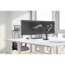 Neomounts stiprinājuma roka DS70-750BL2, 17-27", 7 kg, VESA 75x75/100x100 mm, gāzes atsperes augstuma regulē&scaron;ana, melna