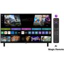 LG teler 55QNED85A3C 55" 4K Ultra HD, QNED evo, Mini LED, Smart TV, 4 HDMI, 2 USB, Wi-Fi 6, Dolby Vision