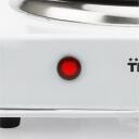 Tristar | Free standing table hob | KP-6185 | Number of burners/cooking zones 1 | Rotary | Black, White | Electric