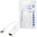 Logilink USB 2.0 uz Fast Ethernet RJ45 adapteris UA0144B, 0.115 m, 10/100 Mbit/s, Vadu, LED indikatori