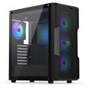 Endorfy Regnum 400 ARGB EY2A009, 3x120mm передние вентиляторы, 1x120mm задний вентилятор, 2x2.5/2x3.5 отсеков для дисков