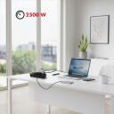 Maclean pagarinātājs MCE389 B, 2500W, 1.5m, 6x F, 4x USB-A, 1x USB-C, melns, 50/60Hz