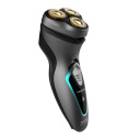Electric rotary shaver with 3D head titanium coated blades and up to 40 min battery life PrecisionCare Titanium PerfectCut Black 4199 Cecotec