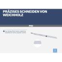 Bosch Saagiterad T1044DP 2608665237, 250 mm, 2 tk, HCS, sobib pehmele puidule