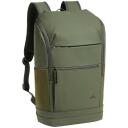 Rivacase Рюкзак 7856 GREEN, 20L, 15.6", водоотталкивающий, эргономичный, два передних кармана, боковые карманы