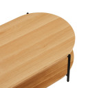 Kafijas galdiņ&scaron; DAVIA 115x60xH34cm, ozols 45123