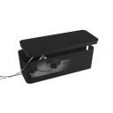 Logilink Kabeļu kaste KAB0062, 407x157x133,5mm, melna, plastmasa, 1 gab.