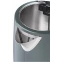 Zelmer Elektrinė arbatinukas ZCK7921G 71505025P, 2200 W, 1.7 l, pilka, automatinis i&scaron;jungimas, apsauga nuo perkaitimo