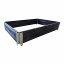 T&otilde;stetud puidust aiapeenar KLASIKA GARDEN, V&auml;rvitud 1200&times;800&times;195 mm 9027