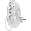Emos Ilgintuvas P0323R, 3 m, 3&times; 2P + PE VOKI&Scaron;KAS, 3 680 W, PVC, vaikų apsauga