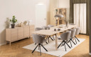 Kumode LINLEY 180x40xH80cm, bē&scaron;s AC22822 ACTONA
