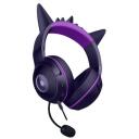 Razer austiņas Kraken Kitty V2 RZ04-04730300-R3M1, 32&Omega;, 2m, USB-A, Gengar Edition, trok&scaron;ņu izolācija, trok&scaron;ņu slāpē&scaron;ana