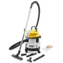 Eta dulkių siurblys Fachmann 4211 90000, 1200 W, 15 L, drėgnas siurbimas, juodas/geltonas