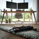 Maclean pagarinātājs MCE395 B, 2500W, 1.5m, 5x F, 3x USB A, melns, 50/60Hz, 2.1A, iek&scaron;telpām