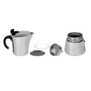 Espresso kafijas automāts, nerūsējošais tērauds, indukcijai piemērots, R633026, BasicNature