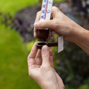 Наружный термометр, коричневый BIOTERM 020507, -60°C до +50°C, 23cm