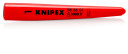 Plastmasas aizsargpārsegs, KNIPEX, 98 66 01, Ø 10 mm, 80 x 14 x 14 mm