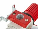 Tvardy Filtra regulators T20020, 0-12 bar, 0-60&deg;C, 5 &micro;m, 3400 l/min, alumīnija sakausējums, polikarbonāts