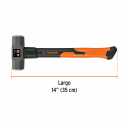 Klaaskiust varrega haamer 1,81kg TRUPER