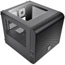 Thermaltake Core V1 MiniITX Korpus CA-1B8-00S1WN-00, 20cm, must, 2x2.5'' sisemised, 2x80mm taga, 2xUSB 3.0