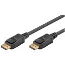 Goobay DisplayPort kabelis 2.0/2.1, 74748, 2 m, 40 Gbit/s, 4K60Hz, 8K120Hz, 32 audio kanāli, UHBR10, G-Sync, FreeSync