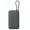 Kompakts ārējais uzlādes akumulators ar ātrās uzlādes funkciju 20000 mAh 22.5 W USB-C PD / USB 2.0 Tumši pelēks BHR9740GL Xiaomi