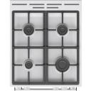 Gorenje Viryklė GG5A10WFFM, 70L, 4 degikliai, balta, 50cm, dujinė orkaitė, grilinimas