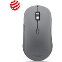 Lenovo Silent Mouse Yoga GY51S61919, 4000 DPI, 8 nuppu, Bluetooth 5.3, AA patare, Luna hall, vaikne hiir