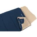 Outwell Magamiskott Contour Lux Deep Blue 230487, 220 x 85 cm, -19 kuni 15 &deg;C, parem t&otilde;mblukk, 3 hooaega, 1400 g Isofill