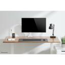 Neomounts stiprinājuma roka DS70-450WH1 17-42" 15 kg, gāzes atsperes augstuma regulē&scaron;ana, 180&deg; apstā&scaron;anās, kabelis