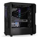 Endorfy Datora korpuss EY3B002, 280 mm, 2 ventilatori, 100000 h, 0,30 A, 250-1800 RPM, FDB, melns, saderīgs ar AMD un Intel