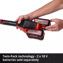 Bezvadu zāles trimmeris GE-CT 36/30 Li E-Solo, EINHELL, 3411300, 30 cm grie&scaron;anas platums, 2x18V akumulatori nepiecie&scaron;ami