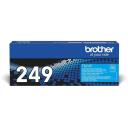 Brother tonera kasetne TN249C, 4000 lappuses, zilganzaļ&scaron;, 1 gab., oriģināls