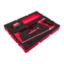 4 PACKOUT&trade; GAB. ATVILKTNĒM PAREDZĒTS GRIE&Scaron;ANAS UN MĒRĪ&Scaron;ANAS PUTU IELIKTŅU KOMPLEKTS, 4 PC PACKOUT DRAWER CUTTING & MEASURING FOAM INSERT SET, 4932493642 MILWAUKEE