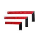 CARPENTERS STEEL TRY SQUARE/ ALU HANDLE 300mm AW29801 AWTOOLS