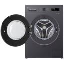 LG Pesumasin F4X1009NMB, 9 kg, 1400 RPM, A klass, esik&uuml;ljelt laadimine, auru funktsioon, Wi-Fi, grafiitmust