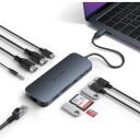 Hyper dokstacija Next HD4006GL, 1 x Ethernet, 2 x 4K 60Hz HDMI, 1 x USB-A 5 Gbps, 1 x USB-A 10 Gbps, 2 x USB-C 10 Gbps