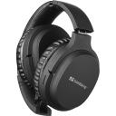 Sandberg Austiņas 126-37, Bluetooth 5.0, 5h, 240h gaidī&scaron;anas, 40mm, 32&Omega;, 110dB, 3.5mm, Micro SD, USB