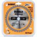 Dewalt Ripzāģa asmens DT1950-QZ 165 mm, 20 mm, 36 zobi, C2 karbīds, 7000 apgr./min, ATB, Nail Tough